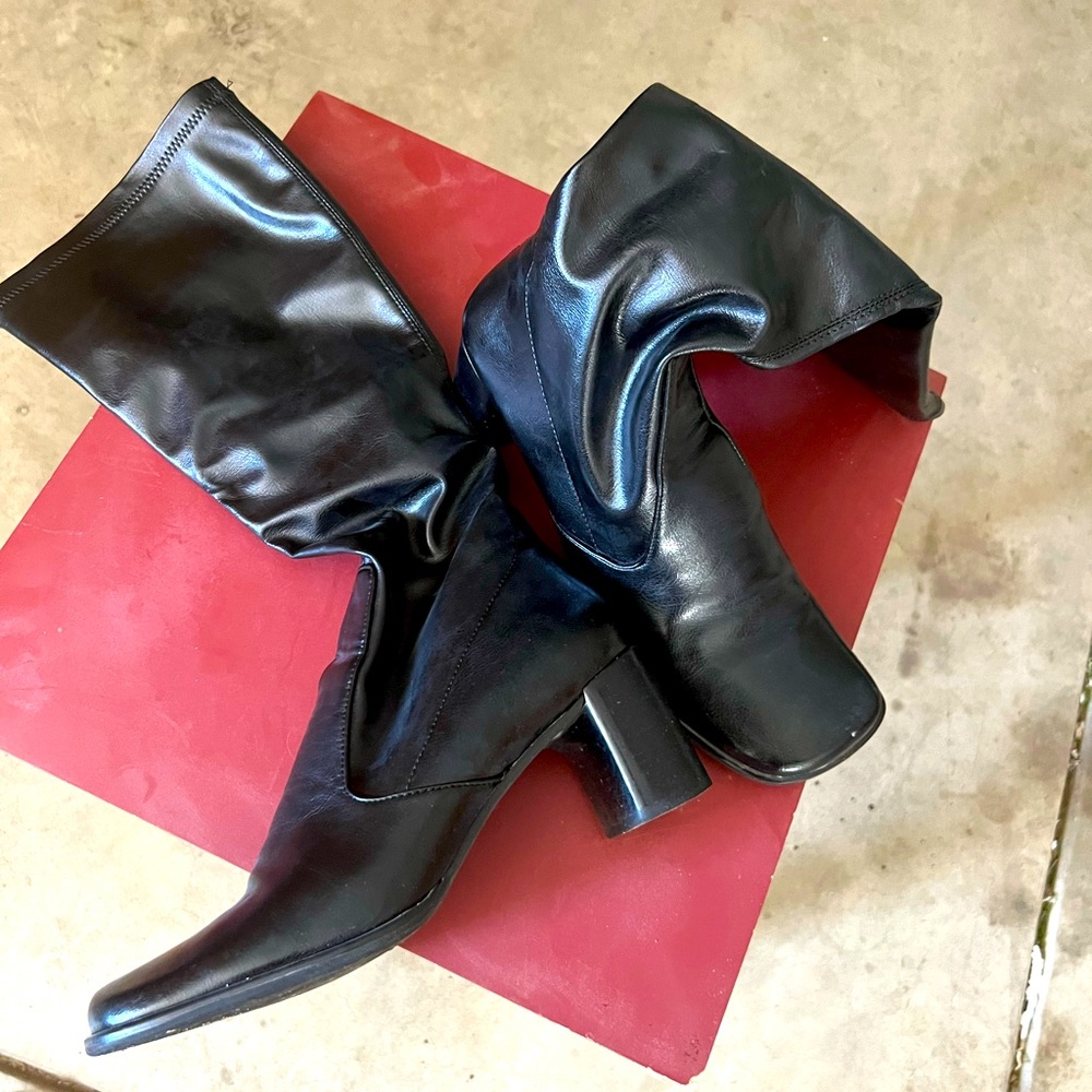 Franco Sarto chunky heeled boot